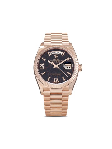 Rolex - 2023 unworn Day-Date 36mm - unisex - Sapphire Glass/Gold - One Size - Black
