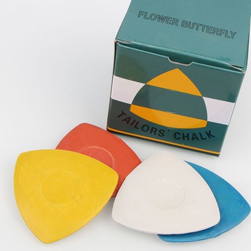 服裝縫紉制衣工具劃粉片裁縫畫粉彩色劃粉白色裁衣劃衣粉畫粉