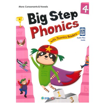 Big Step Phonics with Phonics Readers 4(課本+練習本)