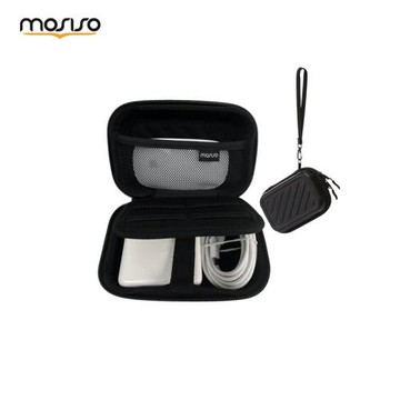 mosiso適用硬殼數碼收納包耳機鼠標數據線蘋果充電器配件包旅行