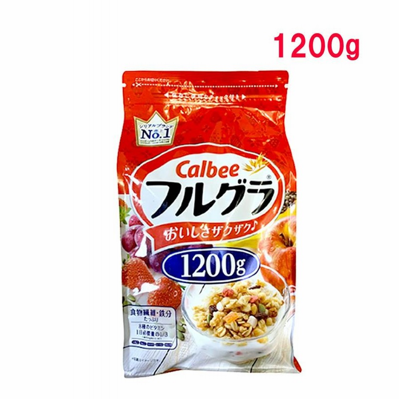 カルビー フルグラ 1200g プレーン味 グラノーラ 大容量 | LINE