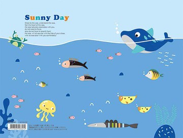 美加美 13K 圖畫本 海洋生物 5本 /包 AF5542【APP滿額下單10%點數(單一帳號最高5000點)】1/31止