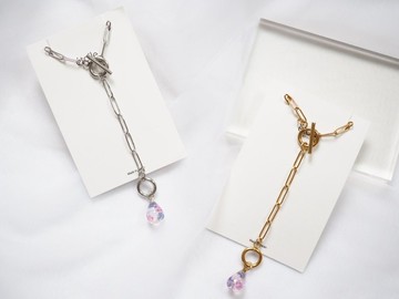 Swarovskiドロップネックレス SDN-12
