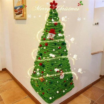 2025新款🎄聖誕節裝飾聖誕樹牆角diy材料包客廳牆面創意氛圍感場景佈置道具