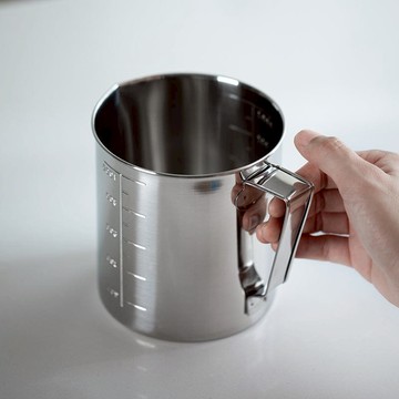 304不鏽鋼量杯(附刻度)-1000ml 單一規格