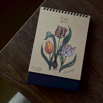 玩食插畫工作室｜台灣賞花季萬年曆