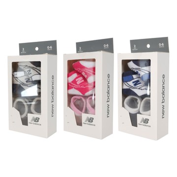 NEW BALANCE 學步鞋 0-6個月 2入 三色 禮盒裝 LAKB0104-