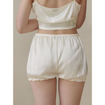 Not Just Pajama盛夏午后系列 蠶絲打底褲防走光舒適短褲女