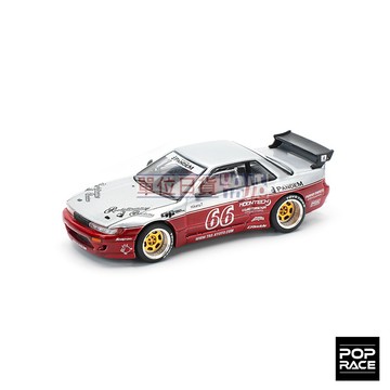 『 單位日貨 』PopRace 1/64  PR64-258 Pandem SILVIA S13