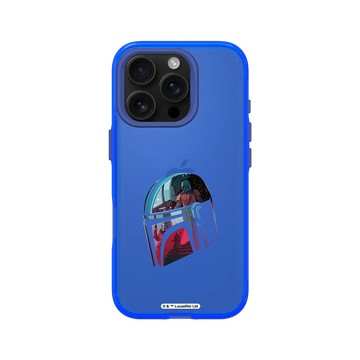 iPhone 16 Pro Clear 激光藍 - Star Wars - The Mandalorian - 曼多 — 頭盔