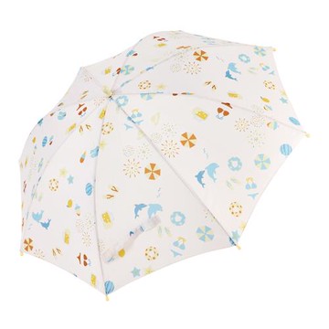 【RAINSTORY】夏日嘉年華抗UV兒童手開直骨傘