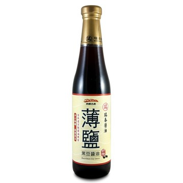 瑞春薄鹽黑豆醬油420ml