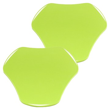 AD-ROCKET Fitness Slide Plate 健身滑行盤 ABS工程塑料泡棉材質 2件組  20 x 20 x 2cm  1組  綠色