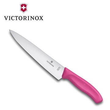 VICTORINOX 瑞士維氏 切肉刀 粉色(6.8006.19L5B) Swiss Classic 主廚刀