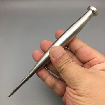 實用園藝工具 搗土棒 鬆土工具 多肉換盆工具 不鏽鋼實心盆景鬆土種花理根棒 壓土棒 園藝工具 實心設計清理花盆 田螺精選