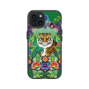 iPhone 15 Clear 酷墨灰 - Catalina Estrada - Bengal Tiger