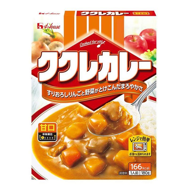 ハウス ククレカレー 甘口 180g ×10個