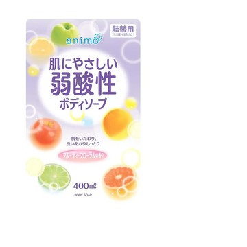 【日藥本舖西門】弱酸性沐浴乳補充包-果香400ml