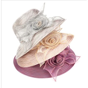 大帽檐太陽帽中老年媽媽帽歐根紗超輕太陽帽防曬遮陽帽騎車帽遮臉