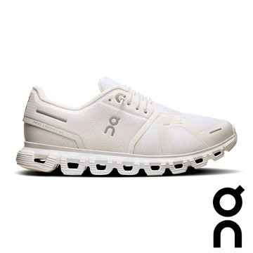 【瑞士 ON】女 Cloud 6 休閒鞋『白』3WF1006 戶外 露營 登山 健行 休閒 時尚 運動 休閒鞋