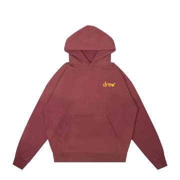 DREW HOUSE SCRIBBLE HOODIE FADED MAROON