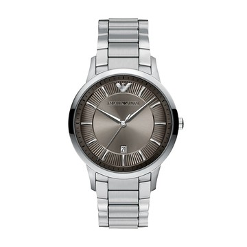EMPORIO ARMANI 亞曼尼 AR11825 日期顯示 43mm 簡約 時尚 不鏽鋼腕錶