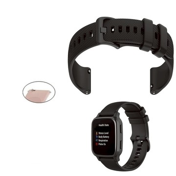 【小格紋錶帶】Garmin VivoMove Trend 智慧手錶 錶帶寬度20mm 運動透氣腕帶