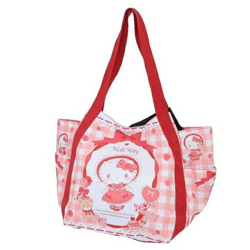 【震撼精品百貨】Hello Kitty 凱蒂貓~日本SANRIO三麗鷗 KITTY氣球托特包-禮服*51488