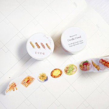 【食得是福】和紙膠帶 手帳裝飾