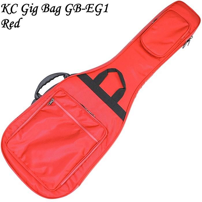 KC Guitar Case GB-EG1-RD エレキギター用ギグバッグ レッド