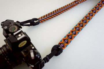 相機背帶 雙邊寬孔 手機斜背帶