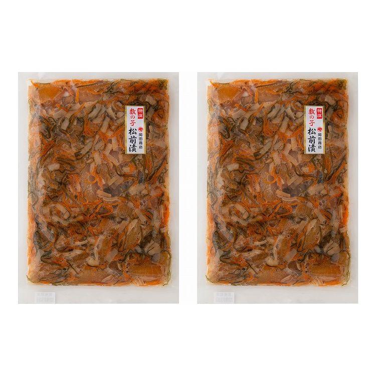 お徳用 北海道苫前 岡田商店 数の子松前漬け Bセット 食品 ギフト プレゼント 贈答 熨斗 のし 贈り物 記念日 お祝い 冠婚葬祭 内祝 御祝 御見舞 代引不可