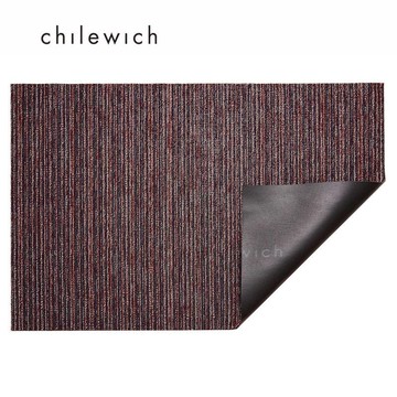 美國Chilewich腳踏墊-46×71cm(細條紋野桑紅) 細條紋野桑紅