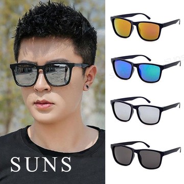 【SUNS】時尚墨鏡 經典水銀輕量墨鏡/太陽眼鏡 抗UV(S608)