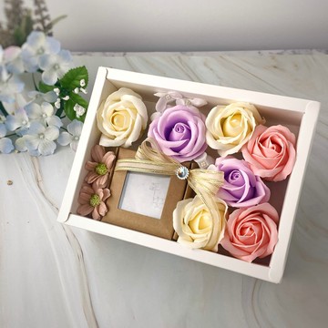 【手皂哈克】 玫瑰心語香氛禮盒 生日禮物 婚禮小物