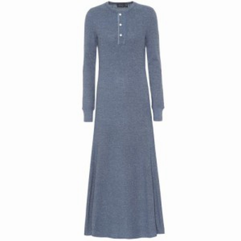 ラルフ ローレン Polo Ralph Lauren レディース ワンピース ワンピース ドレス Cotton Maxi Dresss River Blue Heather 通販 Lineポイント最大1 0 Get Lineショッピング