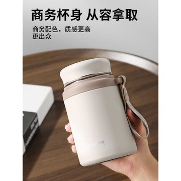 大容量真空保溫杯男款商務外出便攜316不銹鋼大號泡茶杯子1000ml