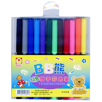 【文具通】歐菲士 彩色筆[細字12色] A1020304【APP滿額下單10%點數(單一帳號最高5000點)】1/31止