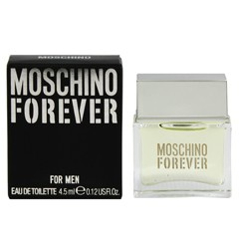 香水 モスキーノ】MOSCHINO フォーエバー メン ミニ香水 EDT・BT 4.5ml