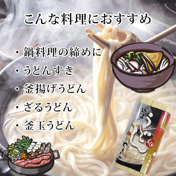 送料無料 自宅用 保存食 三輪麺匠 細うどん５束×３袋セット（約１５食）