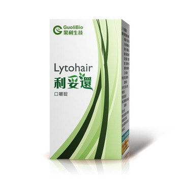 【果利生技 Guolibio】利妥還Lytohair 口嚼錠 (60顆/盒)
