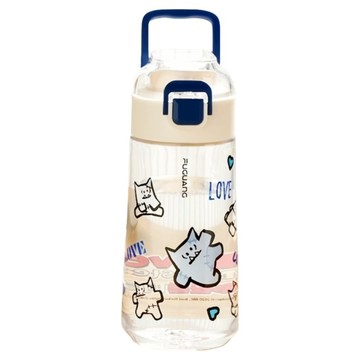 FUGUANG 富光 阿蒙清越隨手杯  小蒂藍  1個  470ml