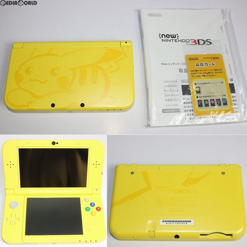 中古即納 訳あり 本体 3ds Newニンテンドー3ds Ll ピカチュウ イエロー ポケモン ポケットモンスター Red S Ycaa 通販 Lineポイント最大0 5 Get Lineショッピング