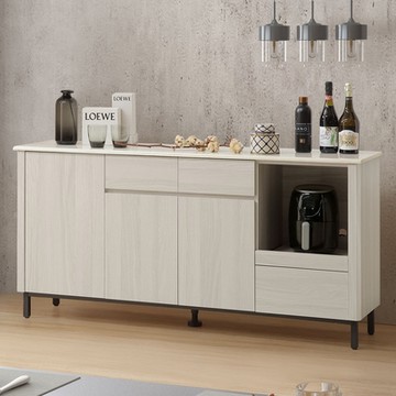 Homelike 喜家居5.3尺岩板餐櫃(2348)-158x40x80cm