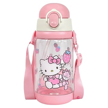 BEDDYBEAR 杯具熊 雙蓋便攜兒童水杯 520ml  KITTY  1個