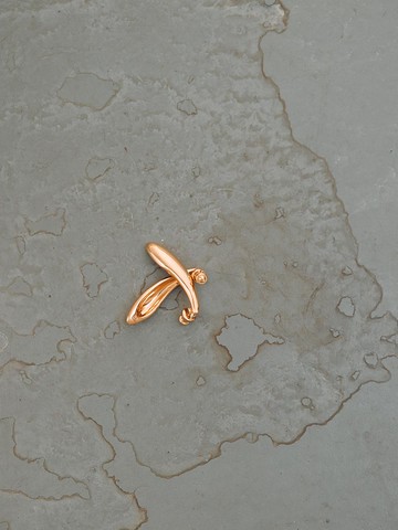 Ombre Organic drop Earring JS2AEM09
