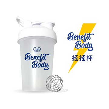 【WORTH 沃爾司】Benefit Body蛋白飲搖搖杯400ml