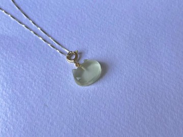 黃水晶貓咪純銀招財項鍊 天然石 礦石 禮物 貓 黃水晶 水晶 小眾