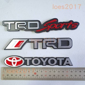 TRD TOYOTA 豐田 改裝 尾標 貼紙 車貼 貼標 ALTIS YARIS CAMRY GR CC CS VIOS