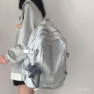 台灣發貨🔥書包 韓系背包 雙肩包 後背包 學生背包 簡約休閒包 電腦背包 ins風國中大容量雙肩包 大容量背包 筆電包